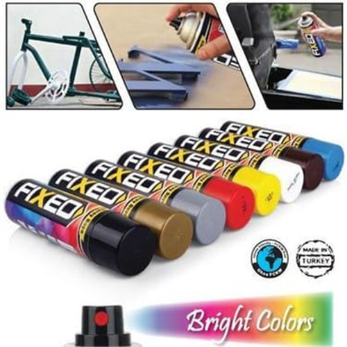 SGS FIXED SPREY BOYA SİYAH 400ML  KL:12